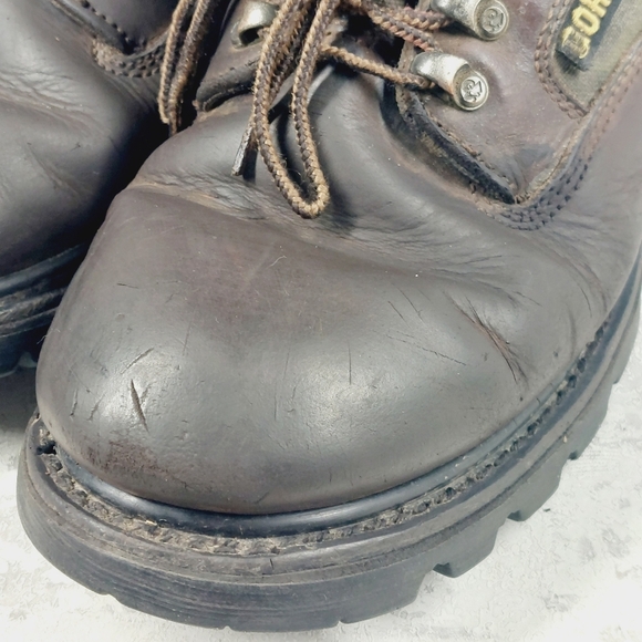 Rocky Gore-Tex Brown Leather Lace Up Camouflage Hunting Boots i502 main image 12